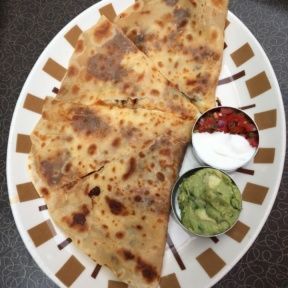 Gluten-free quesadilla from Border Grill